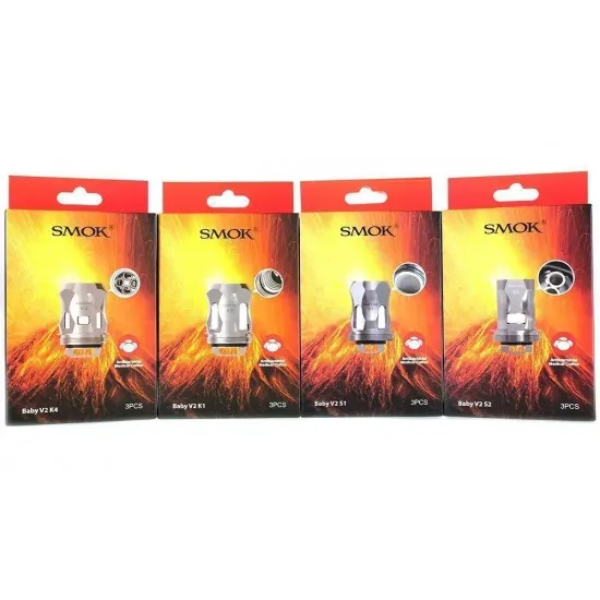 Smok Baby V2 Coil 3'lü Paket S1/S2/A1/A2/A3/K1/K2 Smok Baby V2 Coil