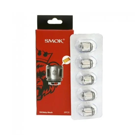 Smok TFV8 Baby Mesh Coil Smok TFV8 Baby - Mesh Coil 5'li paket