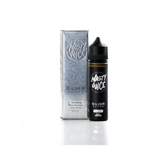 Nasty Juice Silver Blend 60ML Nasty Juice Silver Blend - Tütün Vanilya Aromalı 60ML