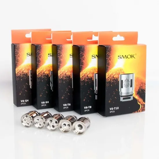 SMOK TFV8 Cloud Beast Q4/T6/T8/T10/X4/RBA Coil (3'lü Paket) SMOK TFV8 Cloud Beast Coil