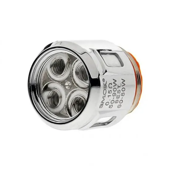 Smok TFV8 V8 Baby - T12 (Turuncu Ledli) 5 Adet Coil Smok TFV8 V8 Baby - T12 Turuncu Coil