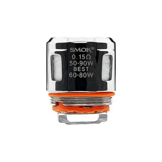 Smok TFV8 V8 Baby - T12 (Turuncu Ledli) 5 Adet Coil Smok TFV8 V8 Baby - T12 Turuncu Coil