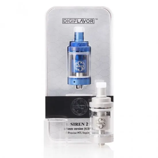 Siren 2 MTL Atomizer Tank 4.5ml Siren 2 MTL Atomizer