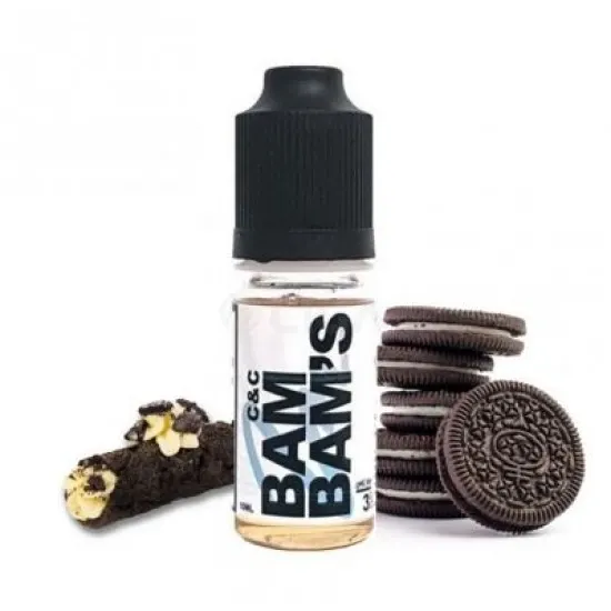 BamBam’s Cookies & Cream Cannoli Premium (Cannoli, Kurabiye Ve Krema Aromalı) Tekli BamBam’s Cookies & Cream Cannoli Premium 30ML