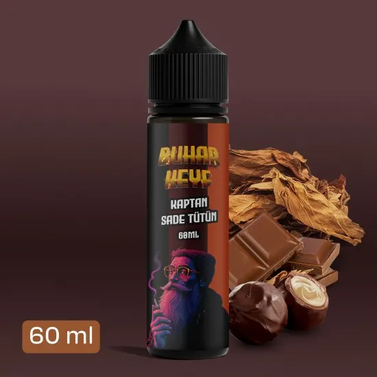 BHK -  KAPTAN ORİGİNAL - Tobacco (Sade Tütün) 60ML BHK -  KAPTAN ORİGİNAL - Tobacco (Sade Tütün) 60ML