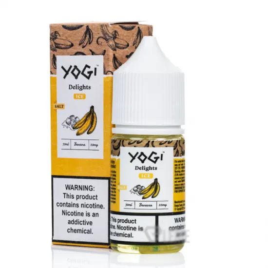 Yogi - Banana Ice 30ML SALT LİKİT Yogi - Banana Ice 30ML SALT LİKİT