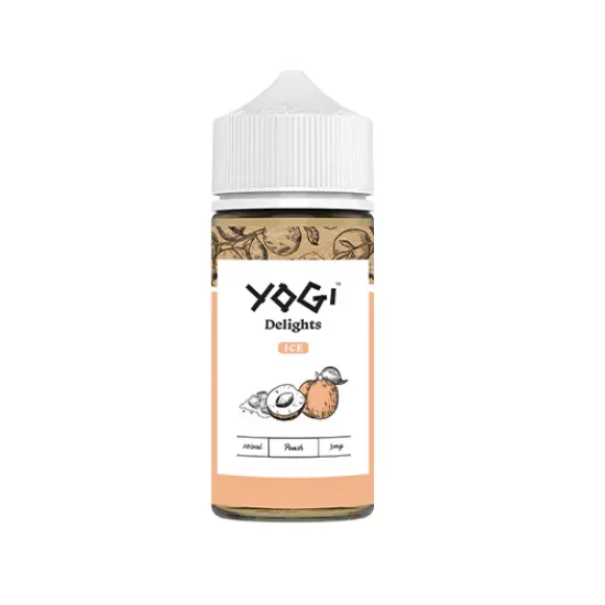 Yogi Delights - Peach Ice 100ML Yogi Delights - Peach Ice 100ML