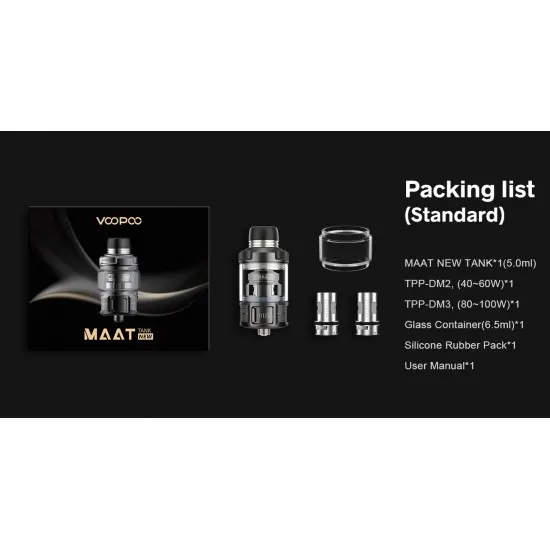 Voopoo Maat Tank Atomizer Voopoo Maat Tank Atomizer