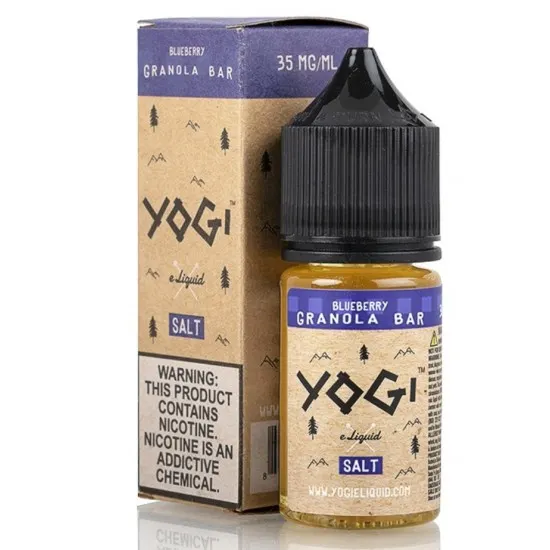 Yogi - Blueberry Granola Bar 30ML SALT LİKİT Yogi - Blueberry Granola Bar 30ML SALT LİKİT