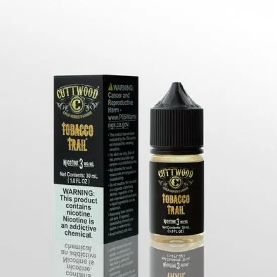 Cuttwood Tobacco Trail 30ML Salt Likit Cuttwood Tobacco Trail Salt Likit