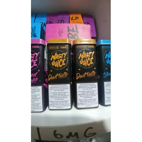 Nasty Juice Devil Teeth 10ML Nasty Juice Devil Teeth Tatlı Ekşi Aromalı 10ML