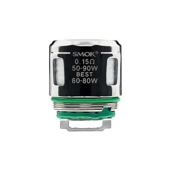 Smok TFV8 Baby V8-T12 (Yeşil Ledli) 5 Adet Coil Smok TFV8 Baby V8-T12 Green Light Coil